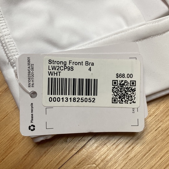 NWT Lululemon Strong Front Bra - Picture 7 of 7